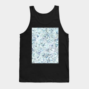 Ice and Diamonds Art Deco Pattern Tank Top